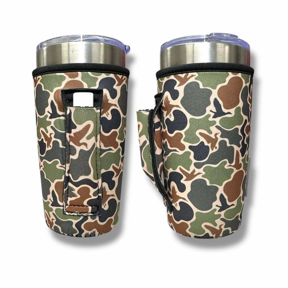 Retro Waterfowl 20oz Large Coffee / Tea / Tumbler Handler™