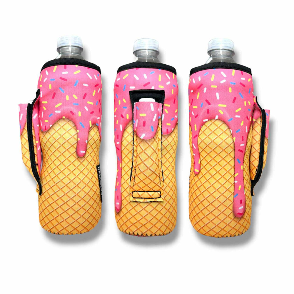 Ice Cream Drip 16 - 24oz Soda & Water Bottle / Tallboy Can Handler™ - Drink Handlers