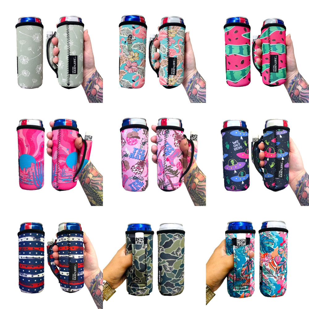 50 Pack Slim Can Handlers