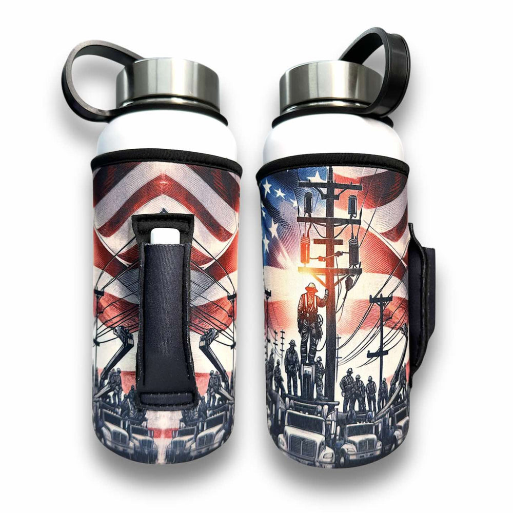Lineman 30oz Tumbler Handler™ - Drink Handlers