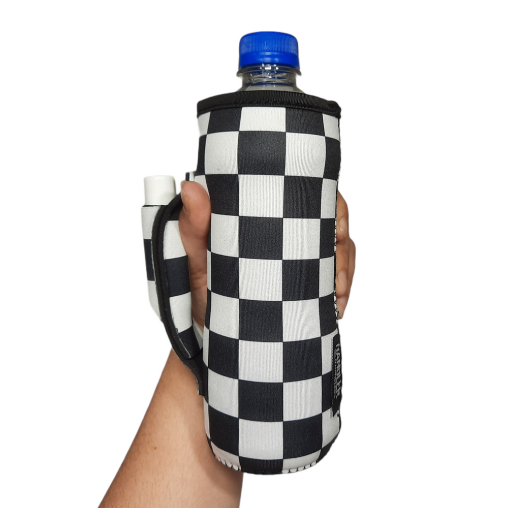 Checkerboard 16-24oz Soda & Water Bottle / Tallboy Can Handler™