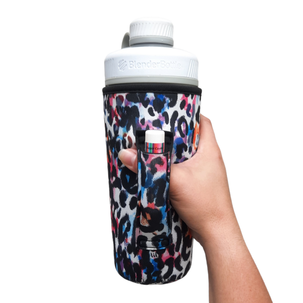 Watercolor Leopard 30-40oz Tumbler Handler™