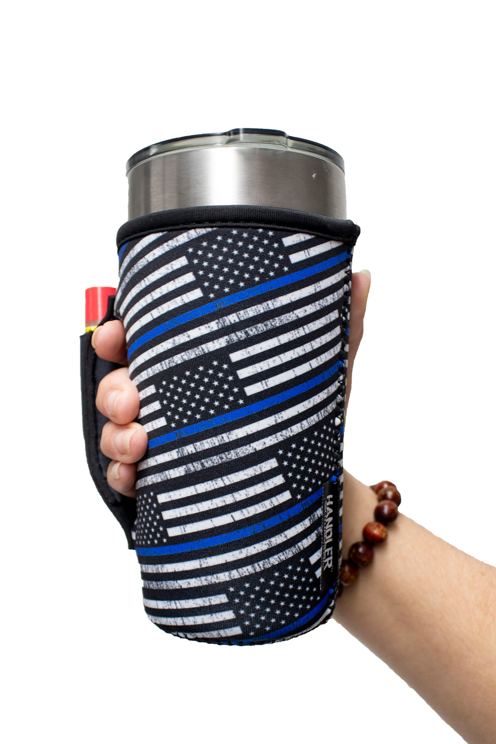 Back The Blue 20oz Large Coffee / Tea / Tumbler Handler™