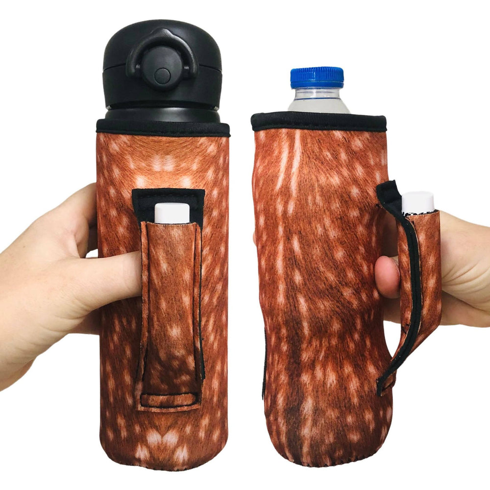 Deer Hide 16-24oz Soda & Water Bottle / Tallboy Can Handler™