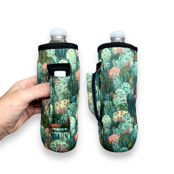 Coral Cactus 16-24oz Soda & Water Bottle / Tallboy Can Handler™