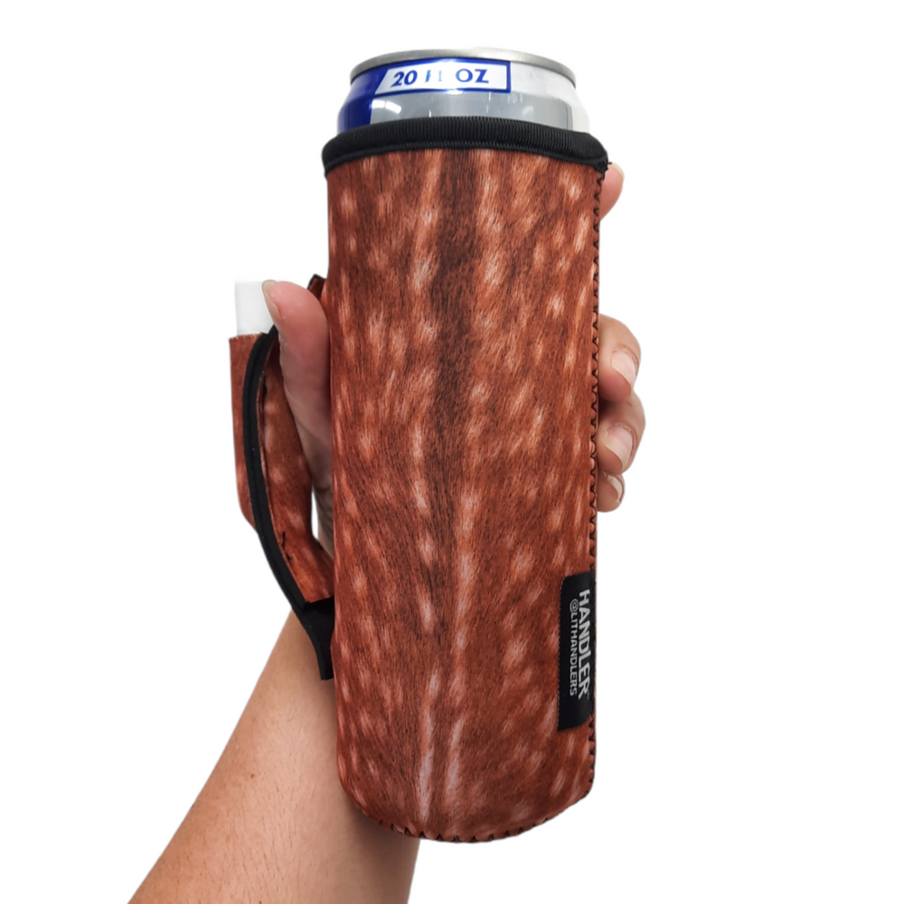 Deer Hide 16-24oz Soda & Water Bottle / Tallboy Can Handler™