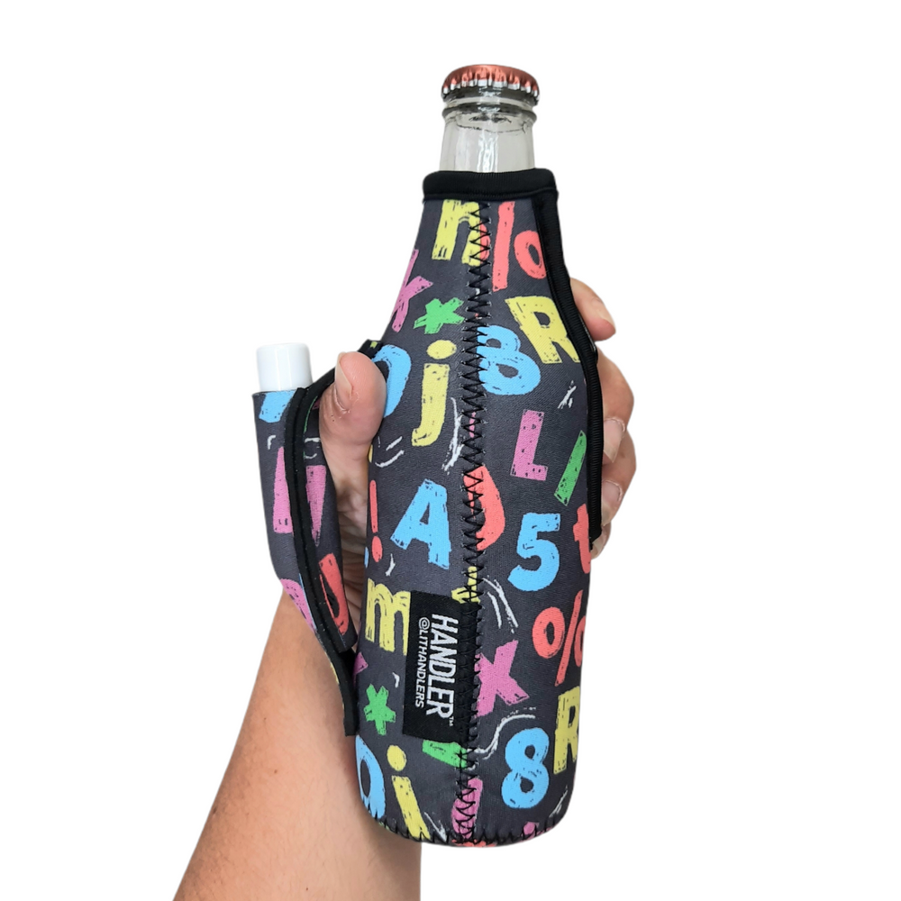 Chalkboard Letters 12oz Bottleneck Handler™