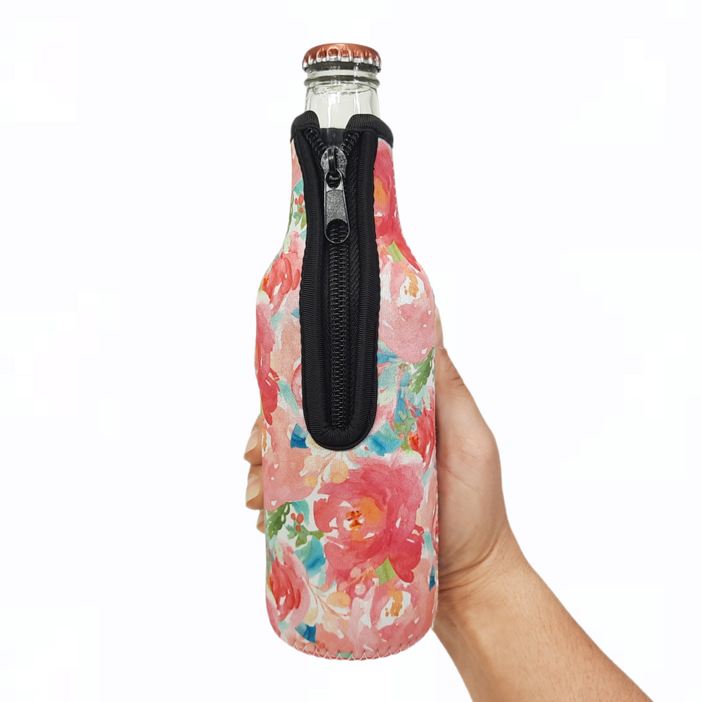 Summer Blooms w/ Leopard 12oz Bottleneck Handler™