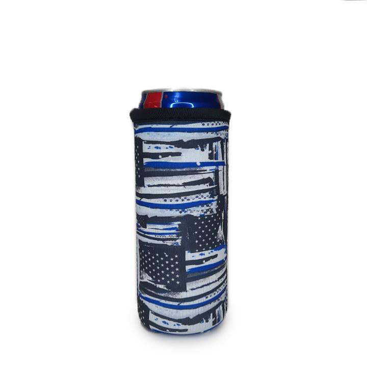 Blue Line 12oz Slim Can Cooler - Limited Edition*