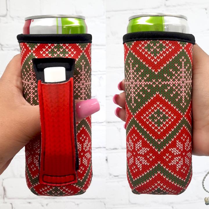 Christmas Sweater Slim Pocket Handler