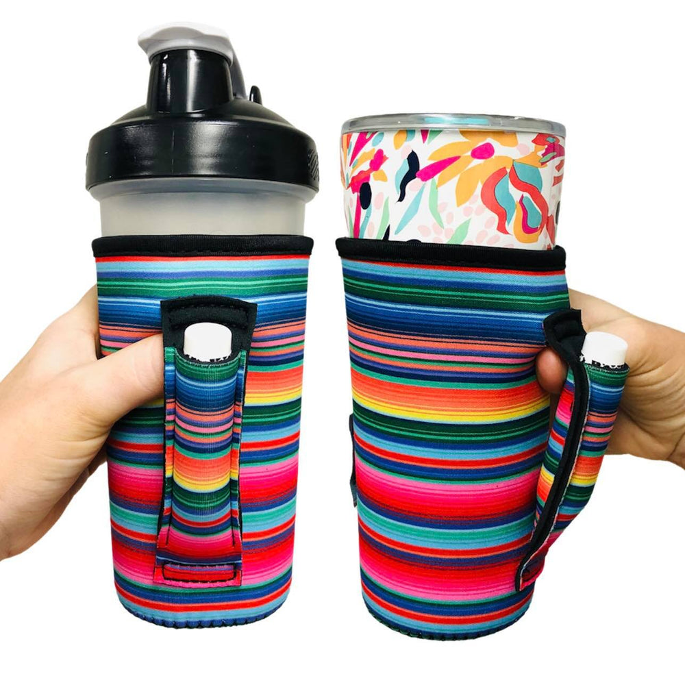 Pink Serape 20oz Large Coffee / Tea / Tumbler Handler™