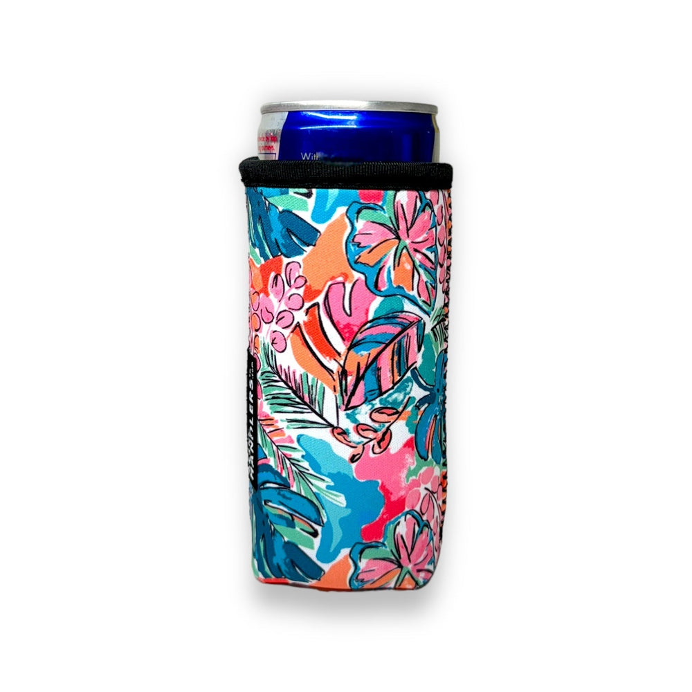 Beach Babe Print 8-10oz Slim Can Handler™ - Drink Handlers