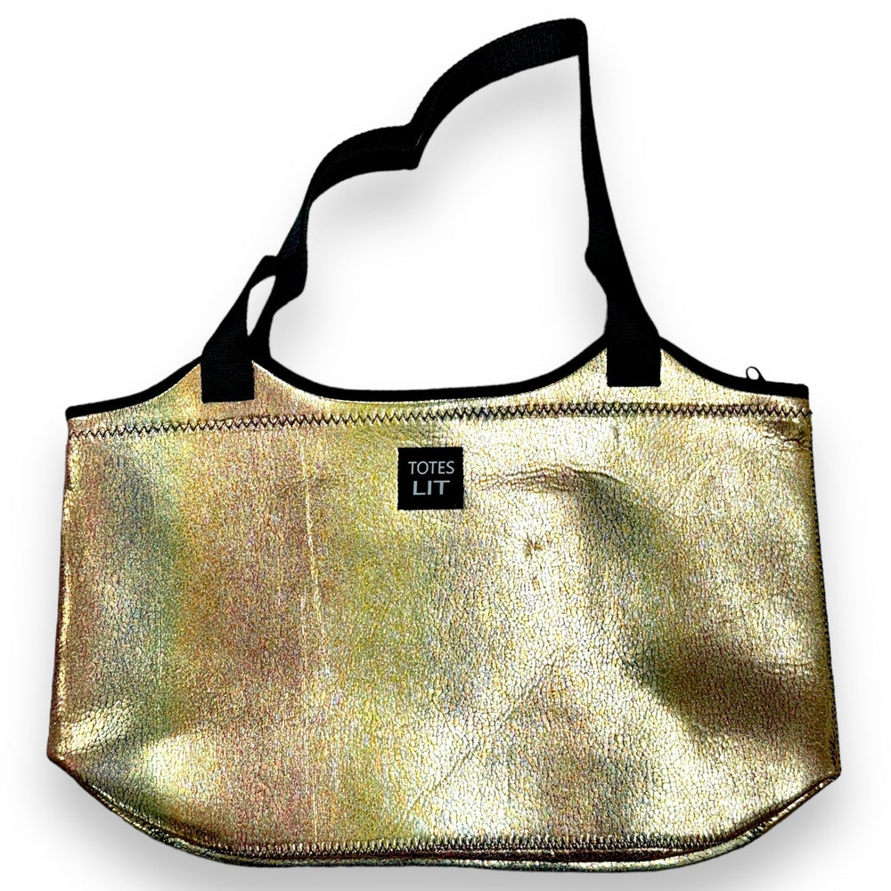 Glimmering Gold Neoprene Tote - Drink Handlers