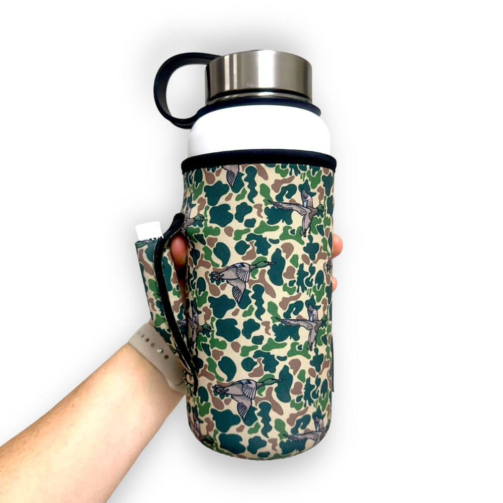 Green Duck Camo 30oz Tumbler Handler™ - Drink Handlers