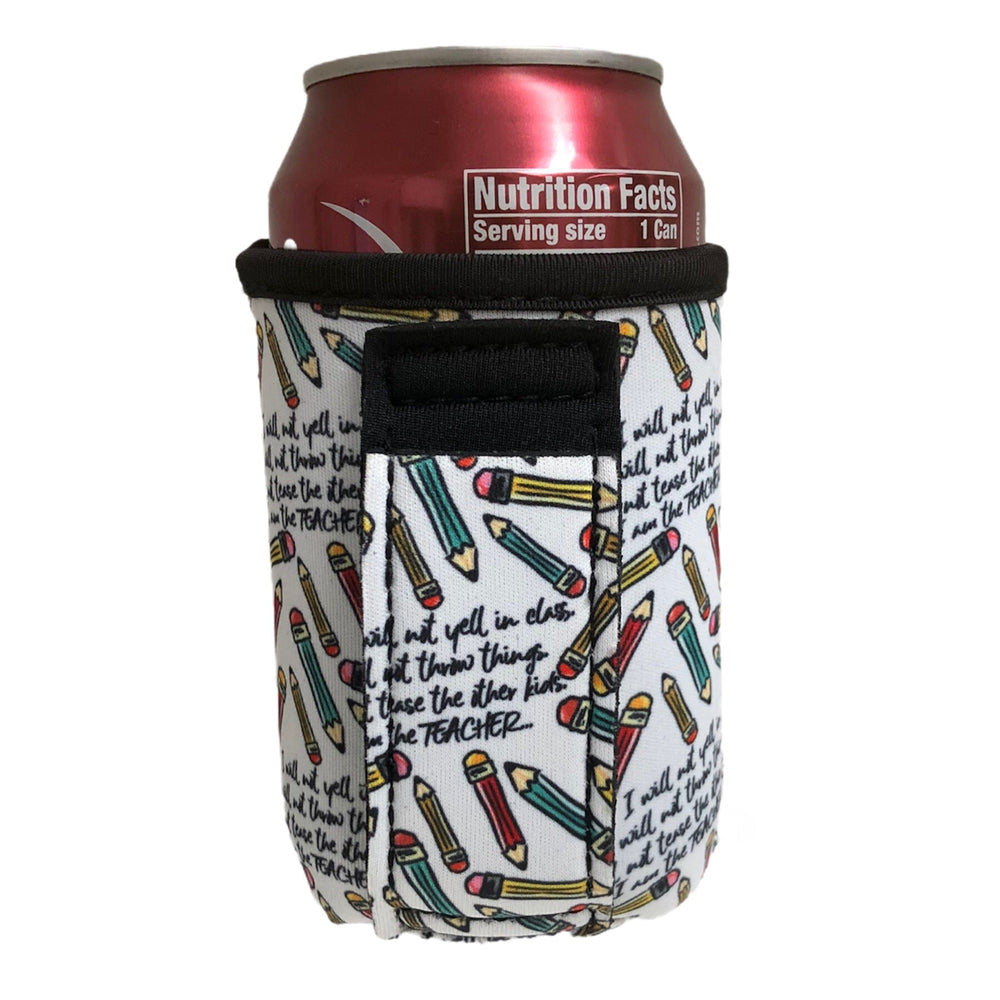I Am The Teacher 12oz Stubby Can Handler™