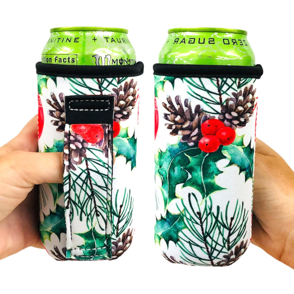 Holly Jolly 16oz Can Handler