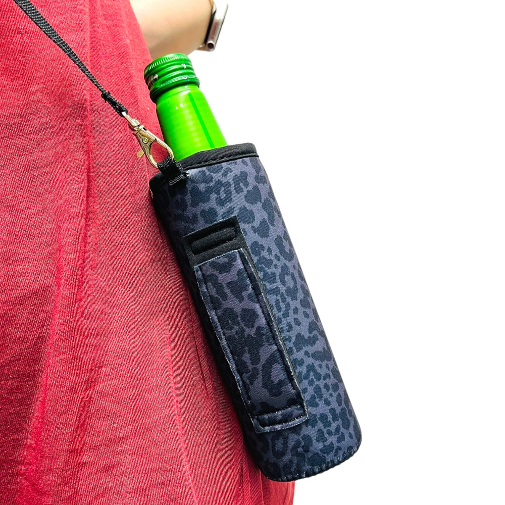 16oz Water Bottle Handler  W/ Carrying Strap