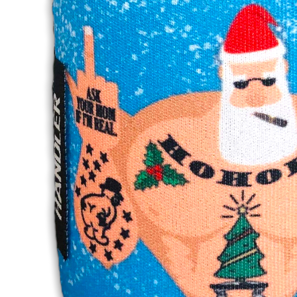 *EXPLICIT Santa 12oz Slim Can Handler™