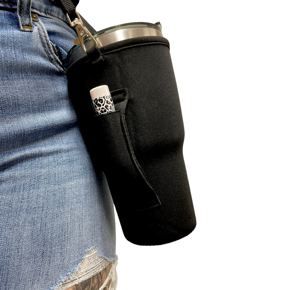 30oz Large Coffee Handler™ W/ Carrying Strap