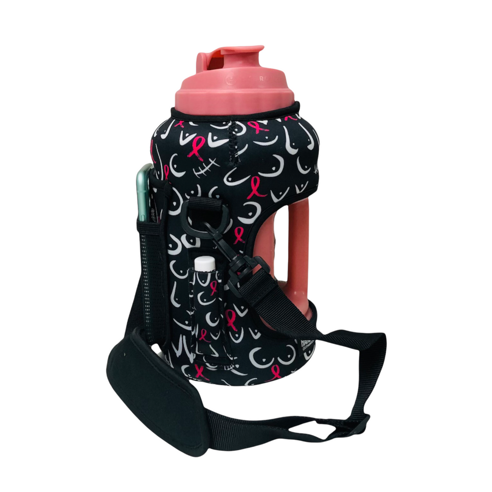 Pink Ribbon 1/2 Gallon Jug Carrying Handler™