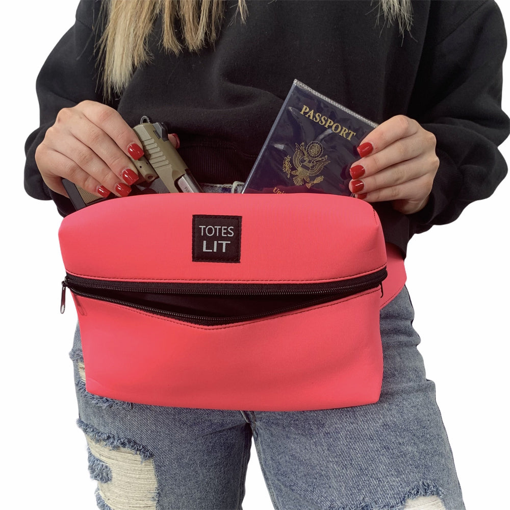 Solid Color Fanny Packin' Tote
