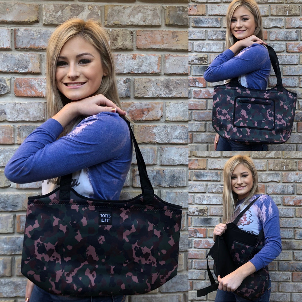 Camo Neoprene Tote