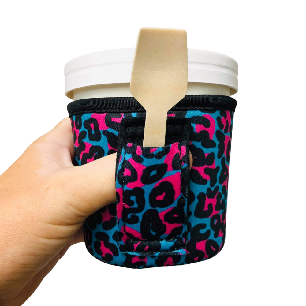 Blue Leopard Pint Size Ice Cream Handler™