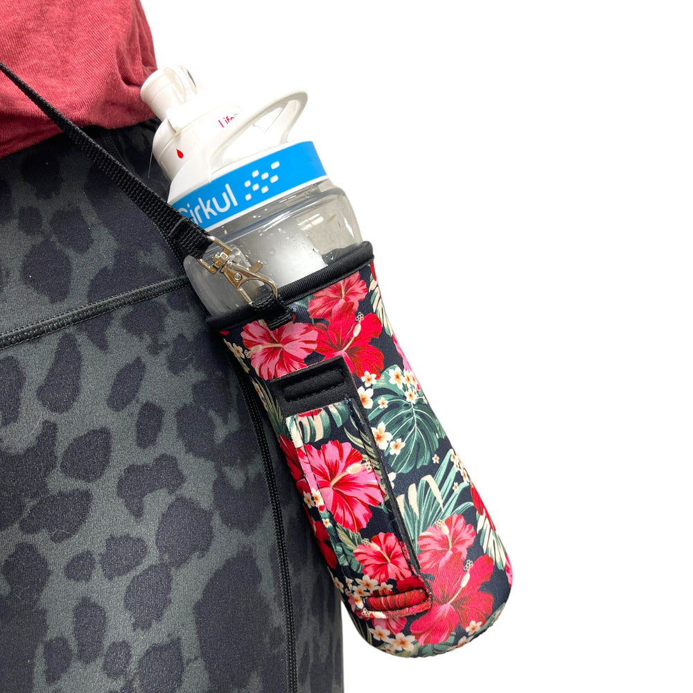 16oz Water Bottle Handler  W/ Carrying Strap