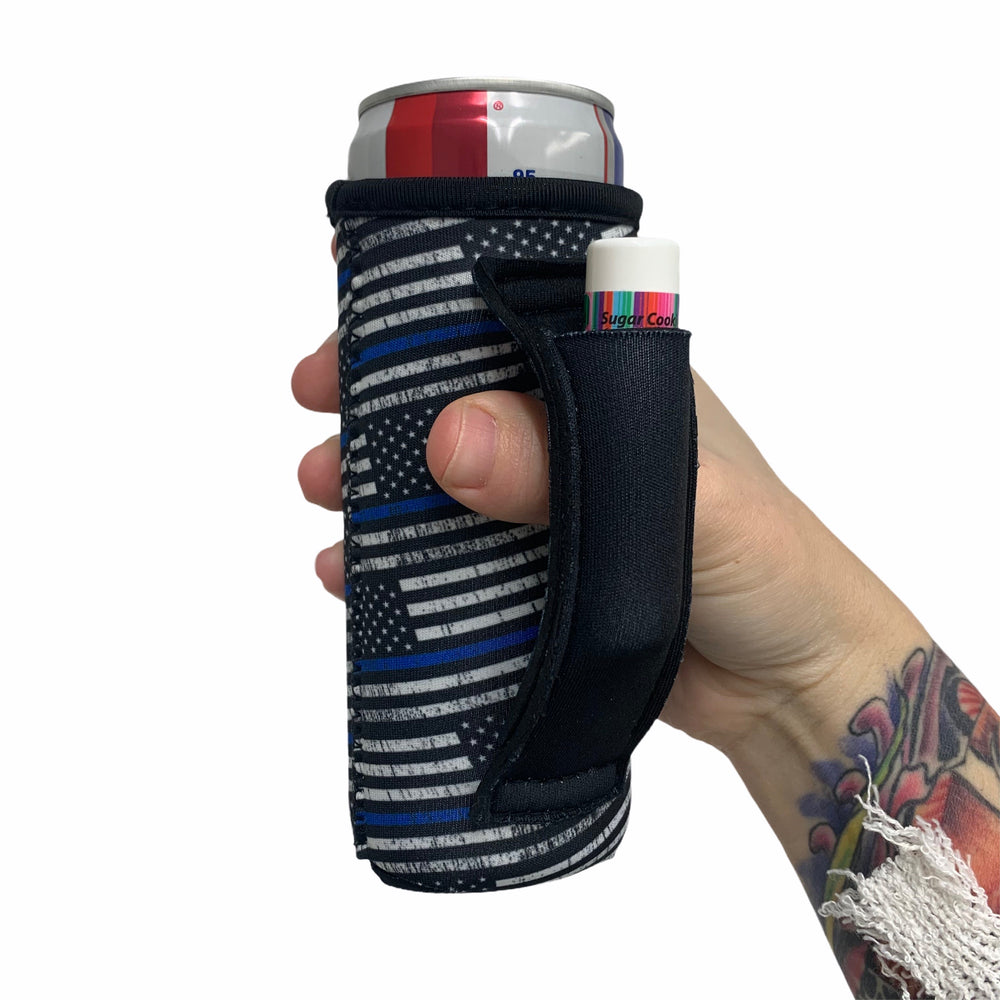 Back The Blue 12oz Slim Can Handler™