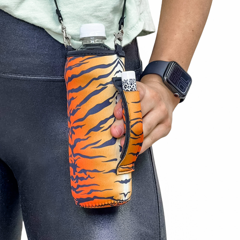16oz Water Bottle Handler  W/ Carrying Strap