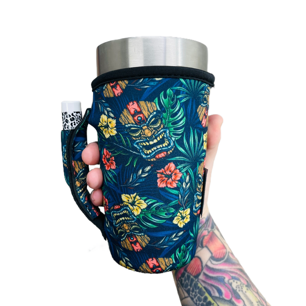 Tiki Tiki 20oz Large Coffee / Tea / Tumbler Handler™