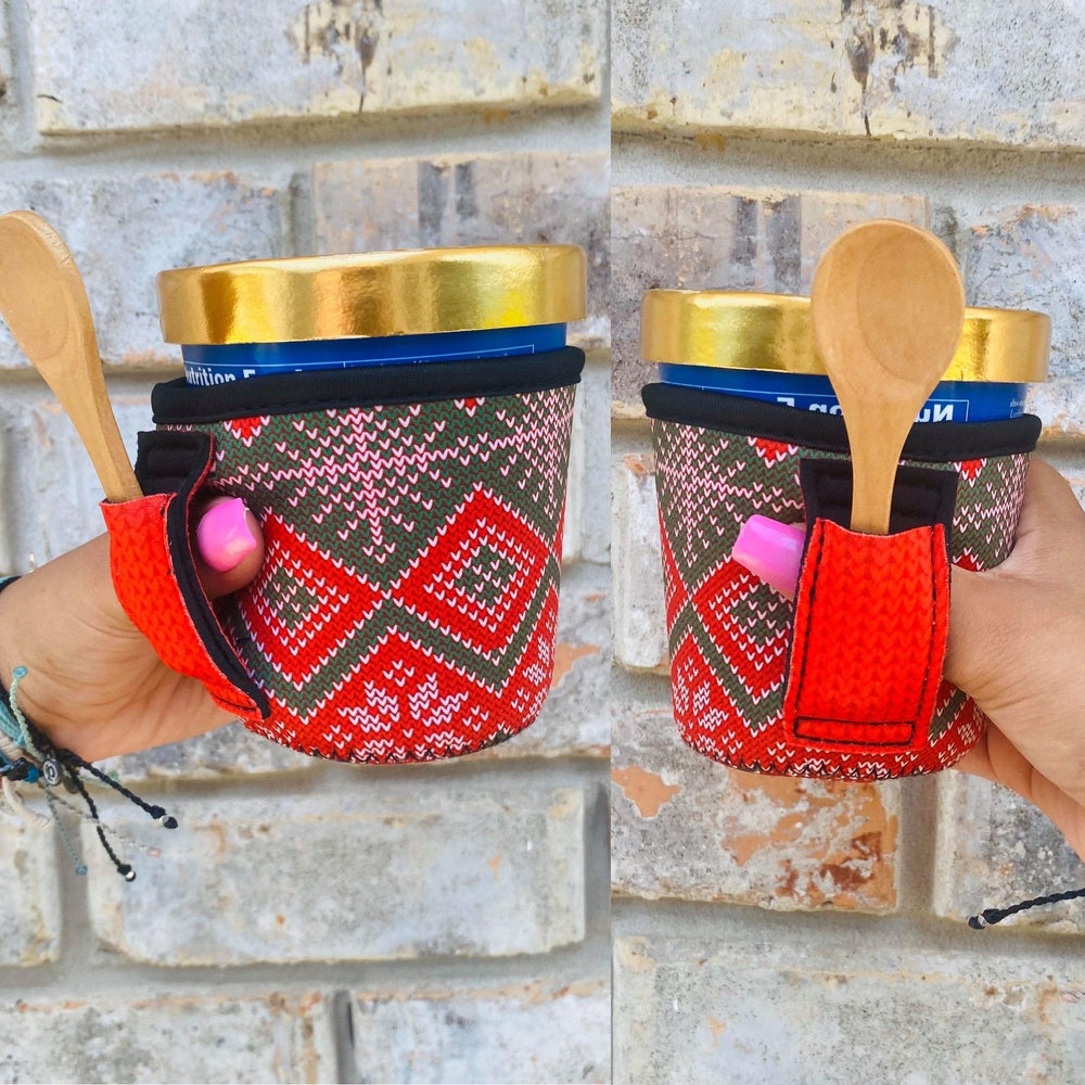 Christmas Sweater Pint Size Ice Cream Handler