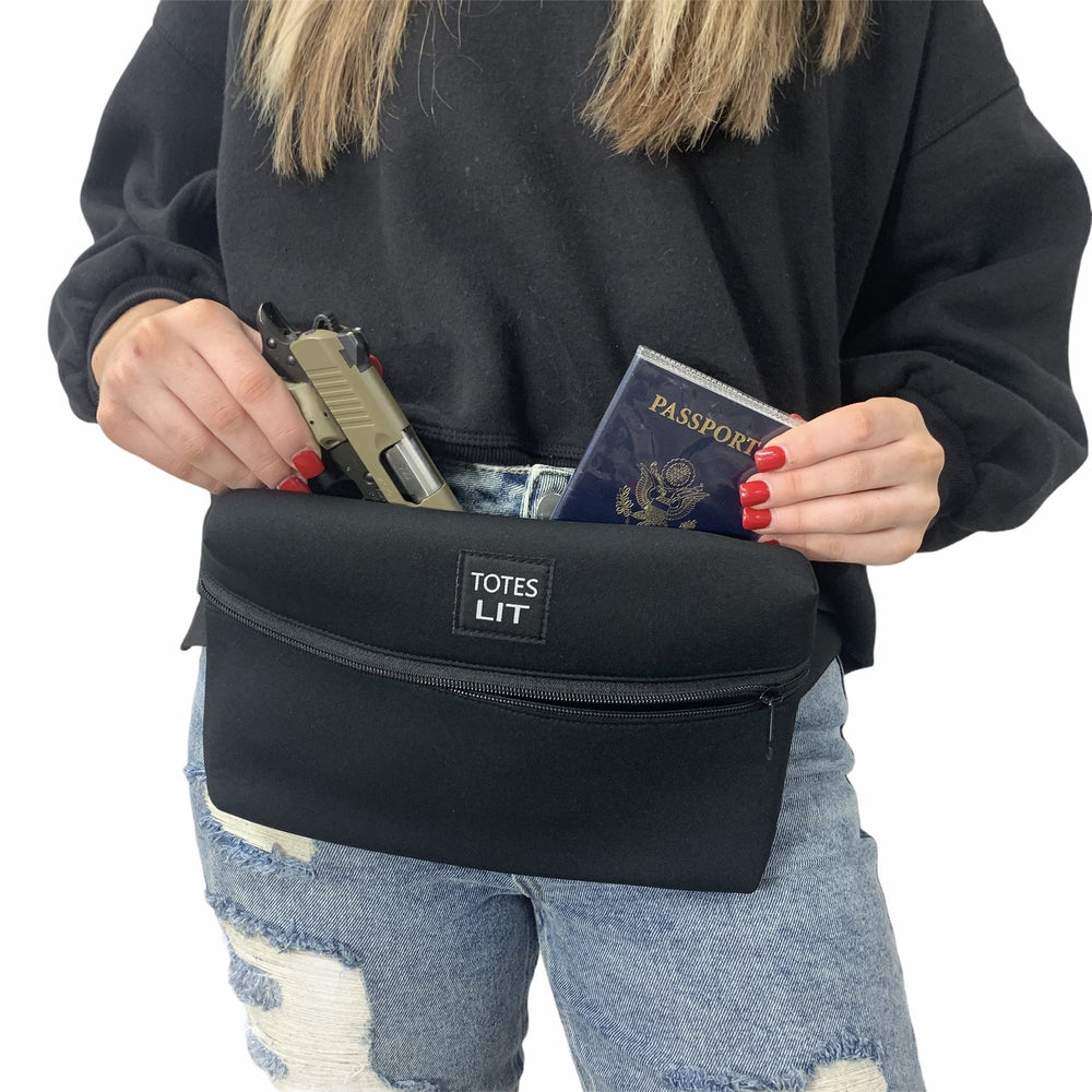 Solid Color Fanny Packin' Tote
