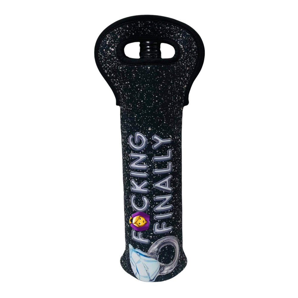 F***ing Finally Wine Bottle Tote
