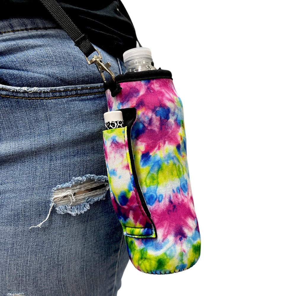16oz Water Bottle Handler  W/ Carrying Strap
