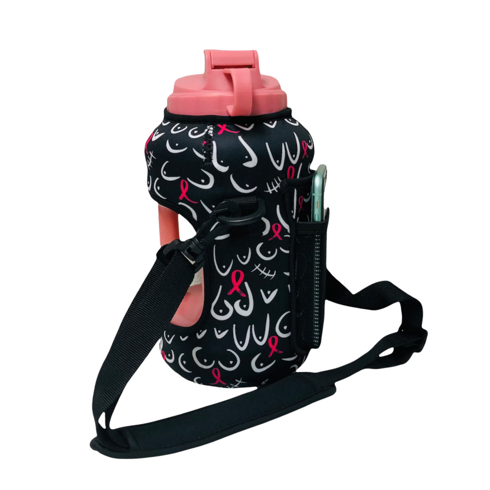 Pink Ribbon 1/2 Gallon Jug Carrying Handler™