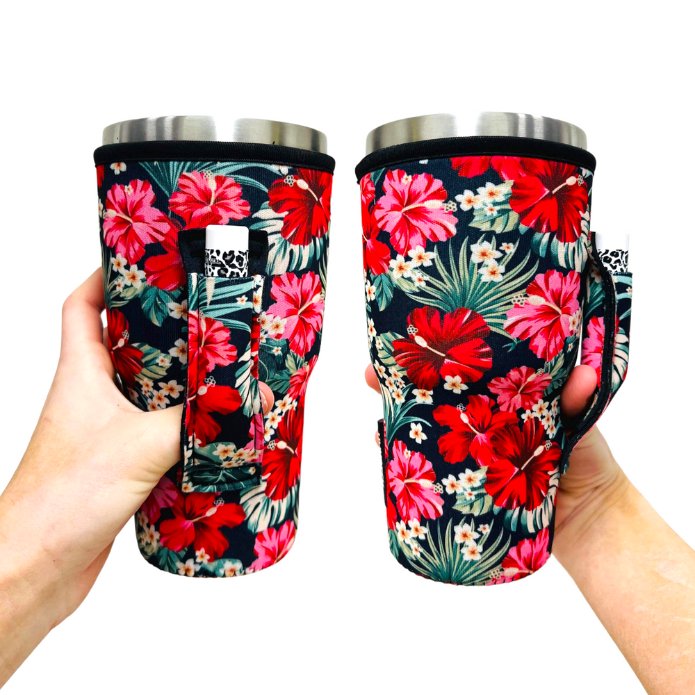 Hibiscus 30oz Tumbler Handler™