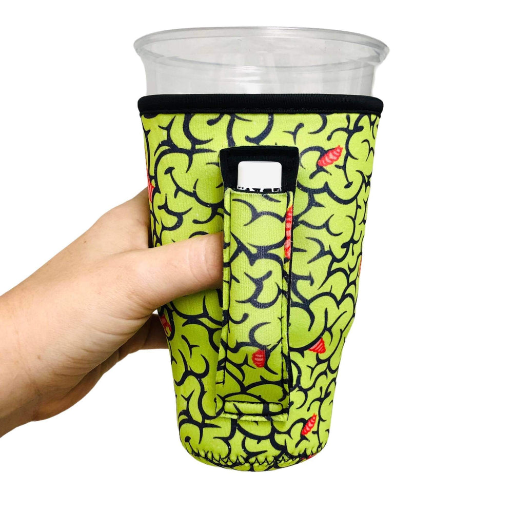 Brains 20oz Large Coffee / Tea / Tumbler Handler™