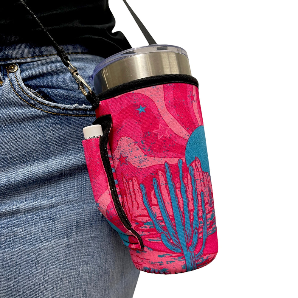 20oz Large Coffee Handler™ W/ Carrying Strap
