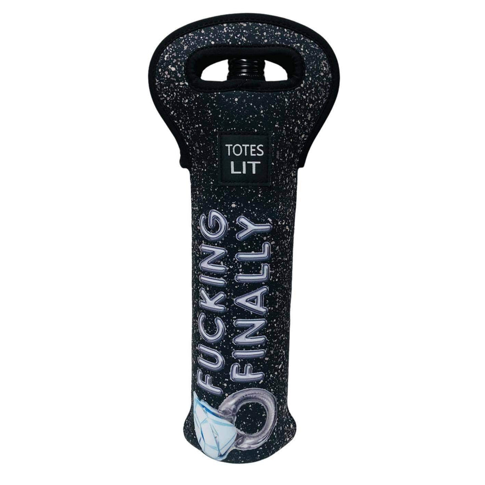 F***ing Finally Wine Bottle Tote
