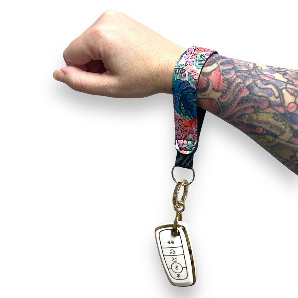 Beach Babe Wristlet Keychain