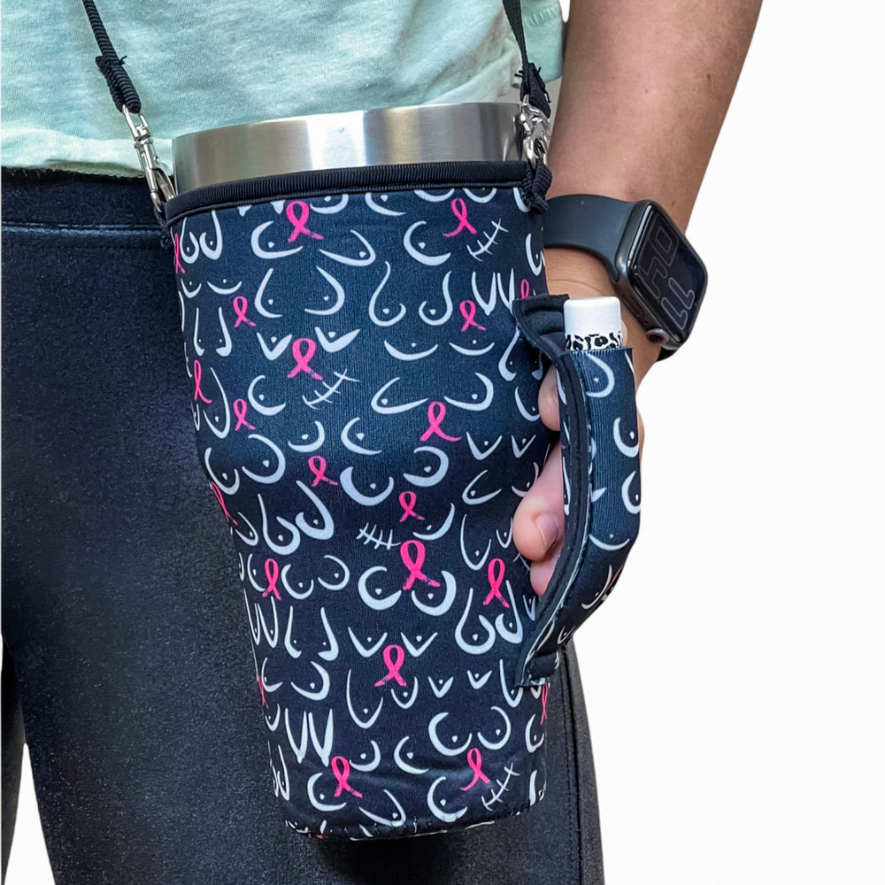 30oz Large Coffee Handler™ W/ Carrying Strap