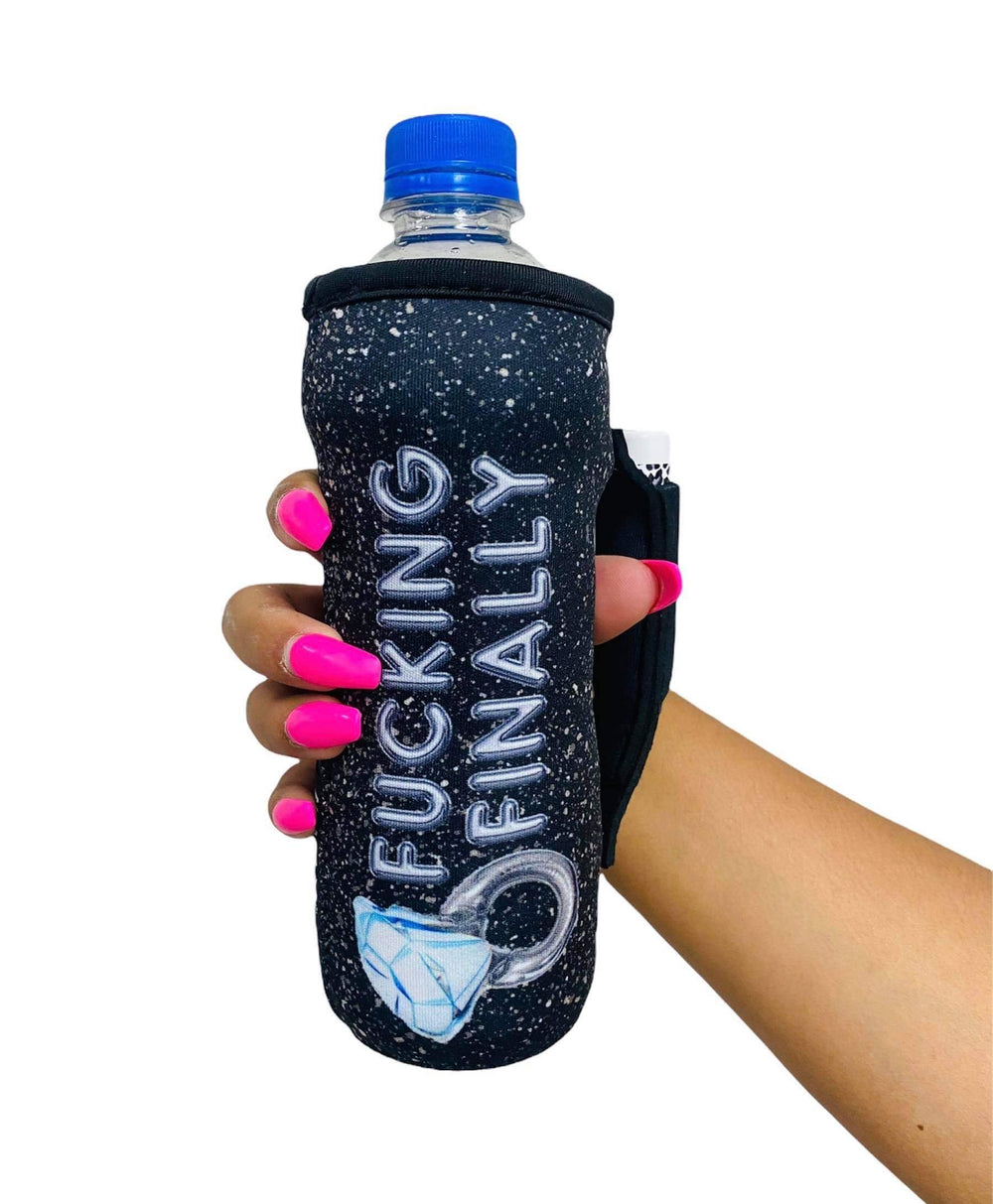 F***ING Finally  16-24oz Water Bottle Handler™
