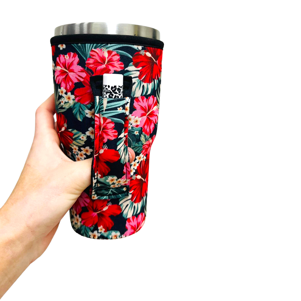 Hibiscus 30oz Tumbler Handler™