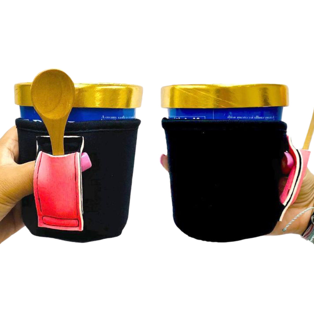 Black w/ Neon Pink Pint Size Ice Cream Handler™