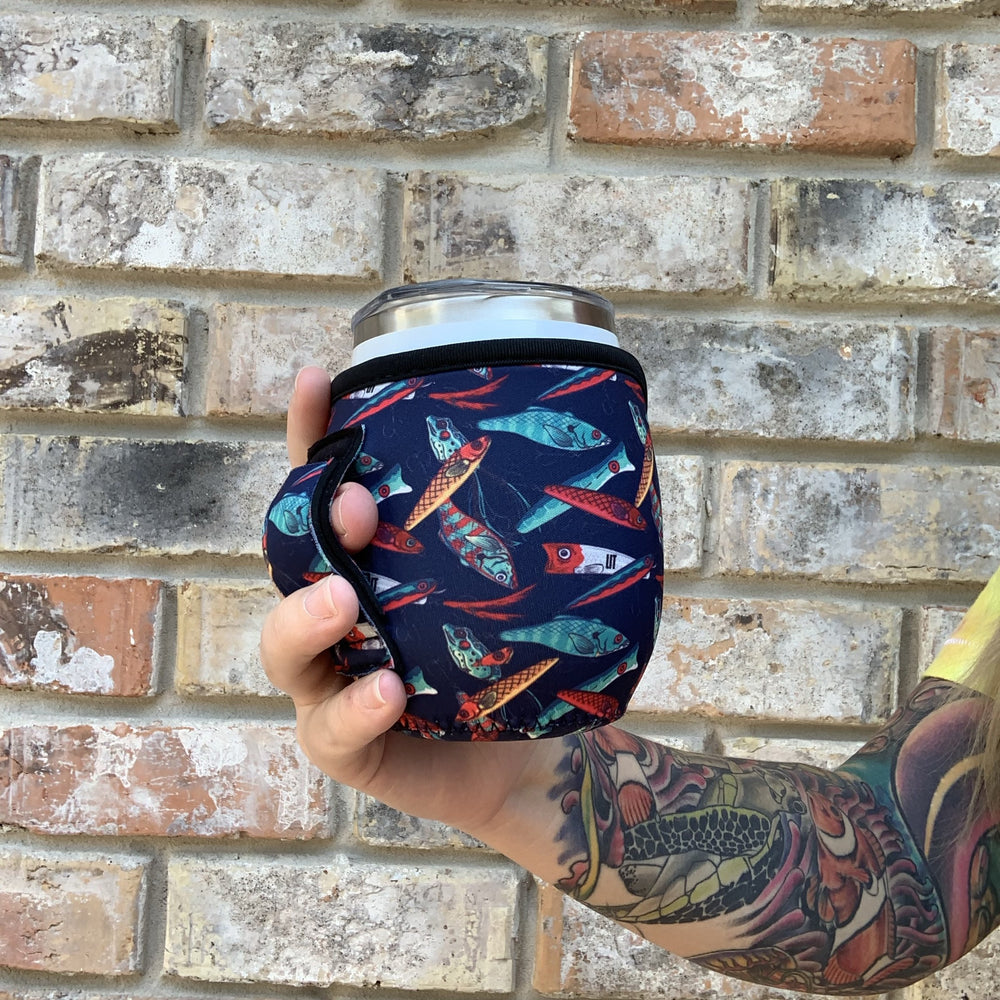 Fishing Lures 12oz Wine Tumbler Handler™ - Limited Edition*