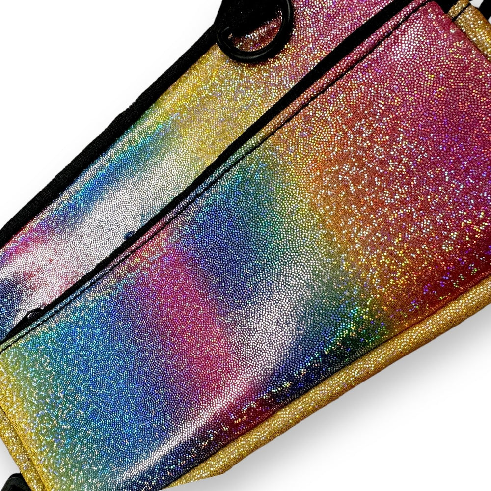 Iridescent Rainbow Cross Body Purse - Drink Handlers