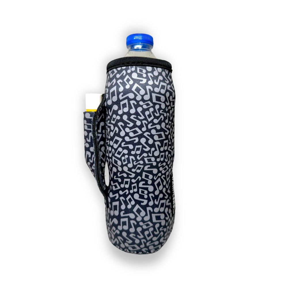 Music Notes 16-24oz Soda & Water Bottle / Tallboy Can Handler™ - Drink Handlers