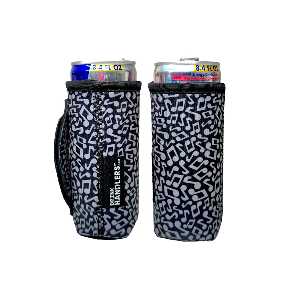 Music Notes 8-10oz Slim Can Handler™ - Drink Handlers