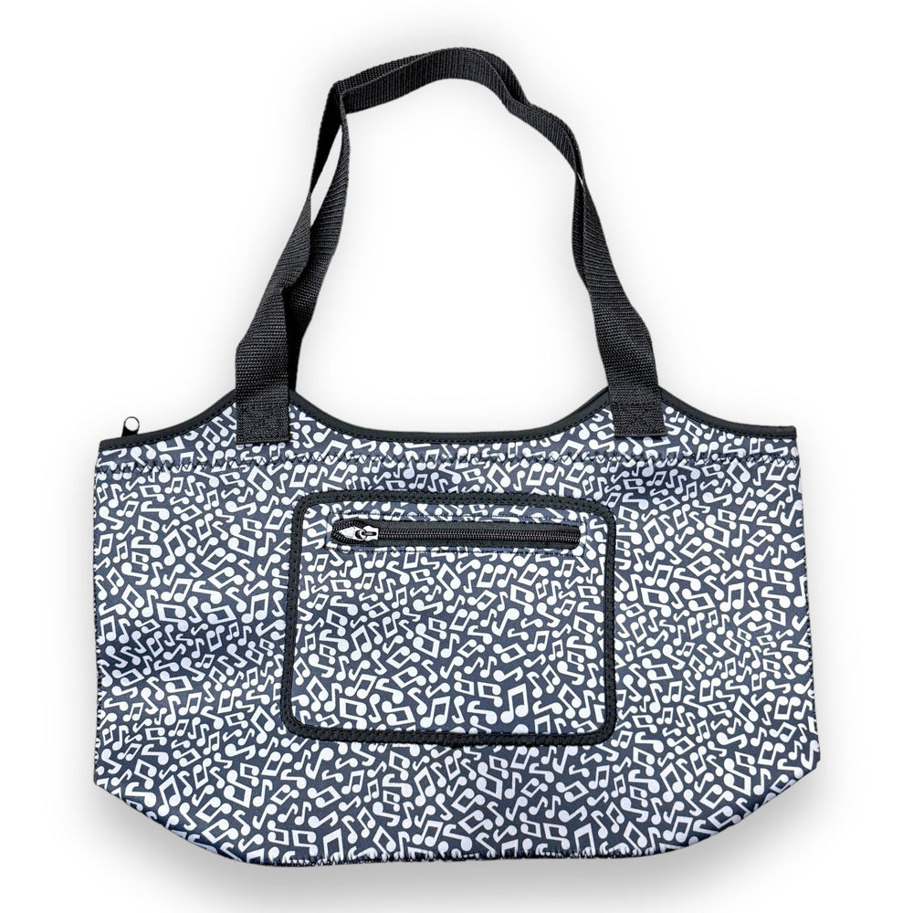 Music Notes Neoprene Tote - Drink Handlers
